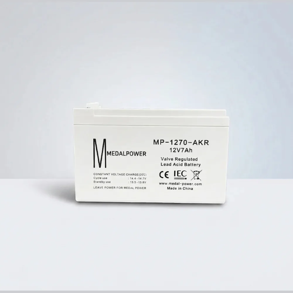 باتری مدال پاور ۱۲ ولت ۷ آمپرساعت مدل MP-1270-AKR