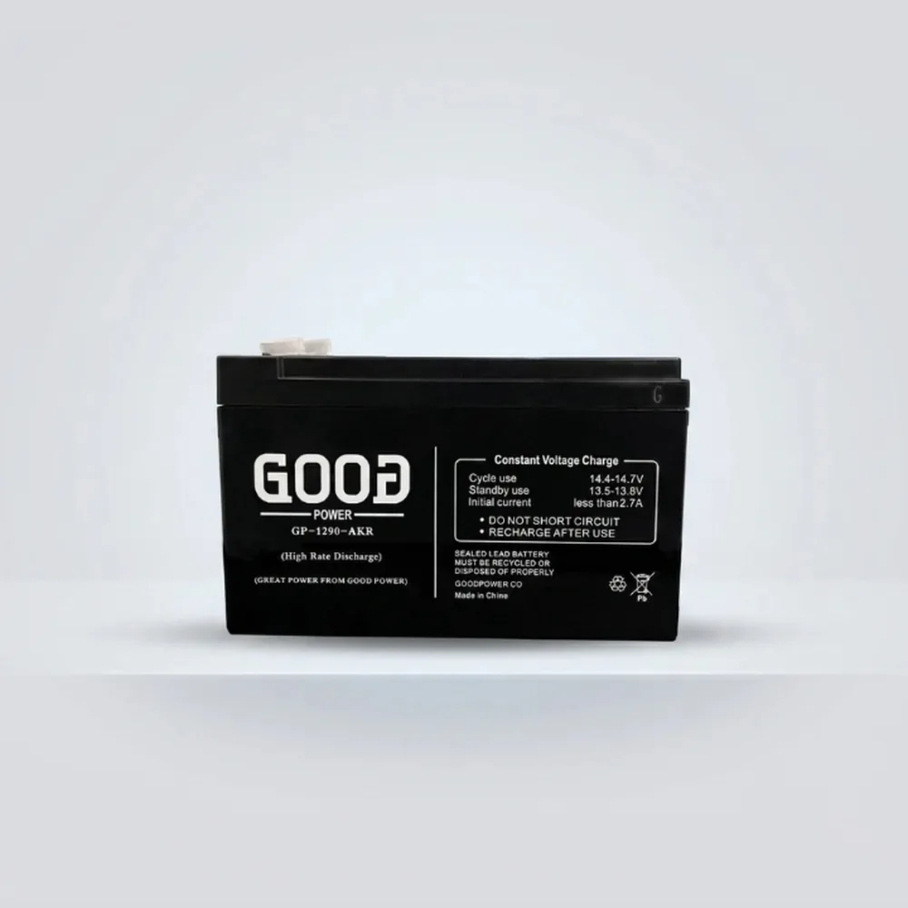 باتری گود پاور ۱۲ ولت ۹ آمپرساعت مدل GP-1290-AKR