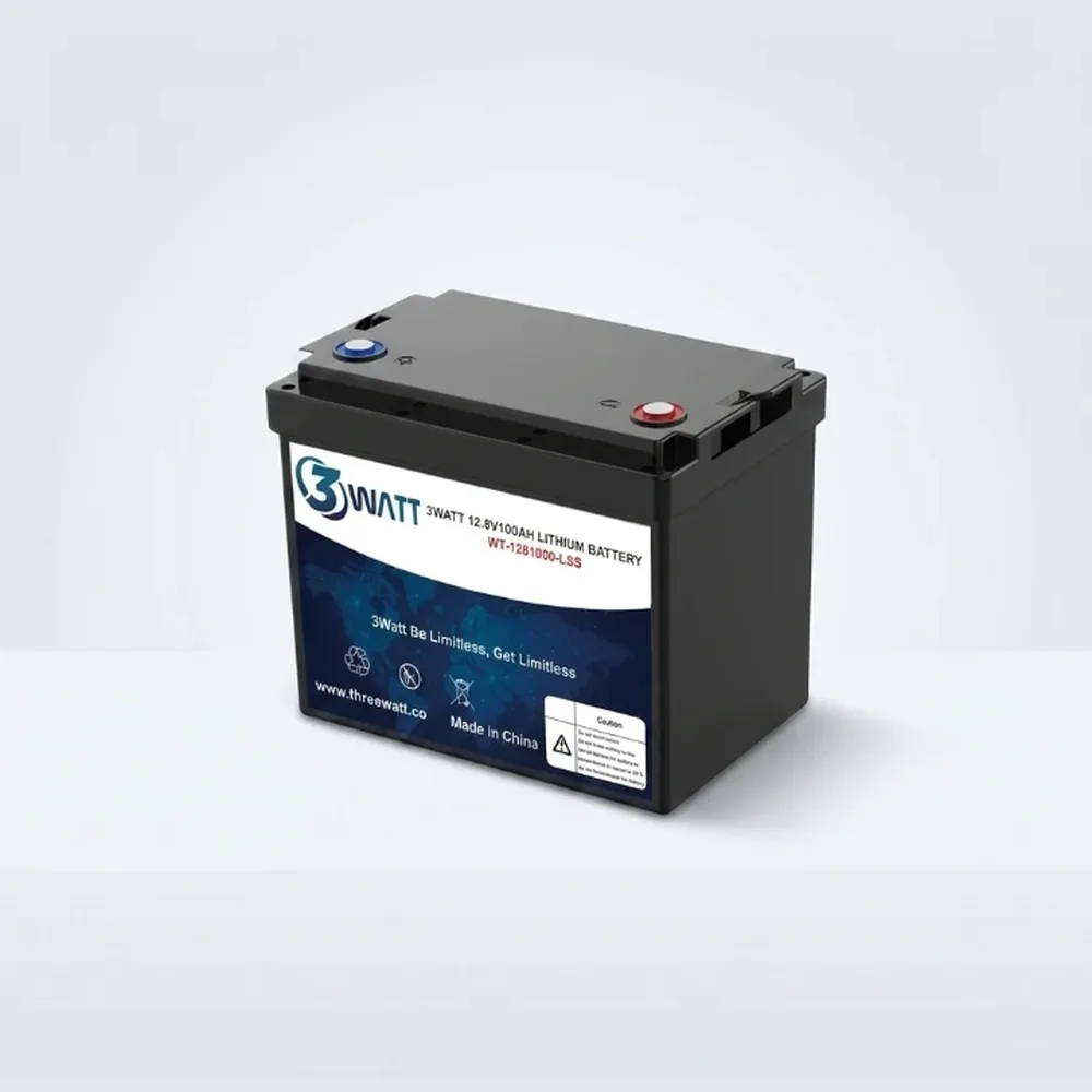 باتری لیتیومی تری وات ۱۲.۸ ولت ۱۰۰ آمپرساعت مدل WT-1281000-LSS